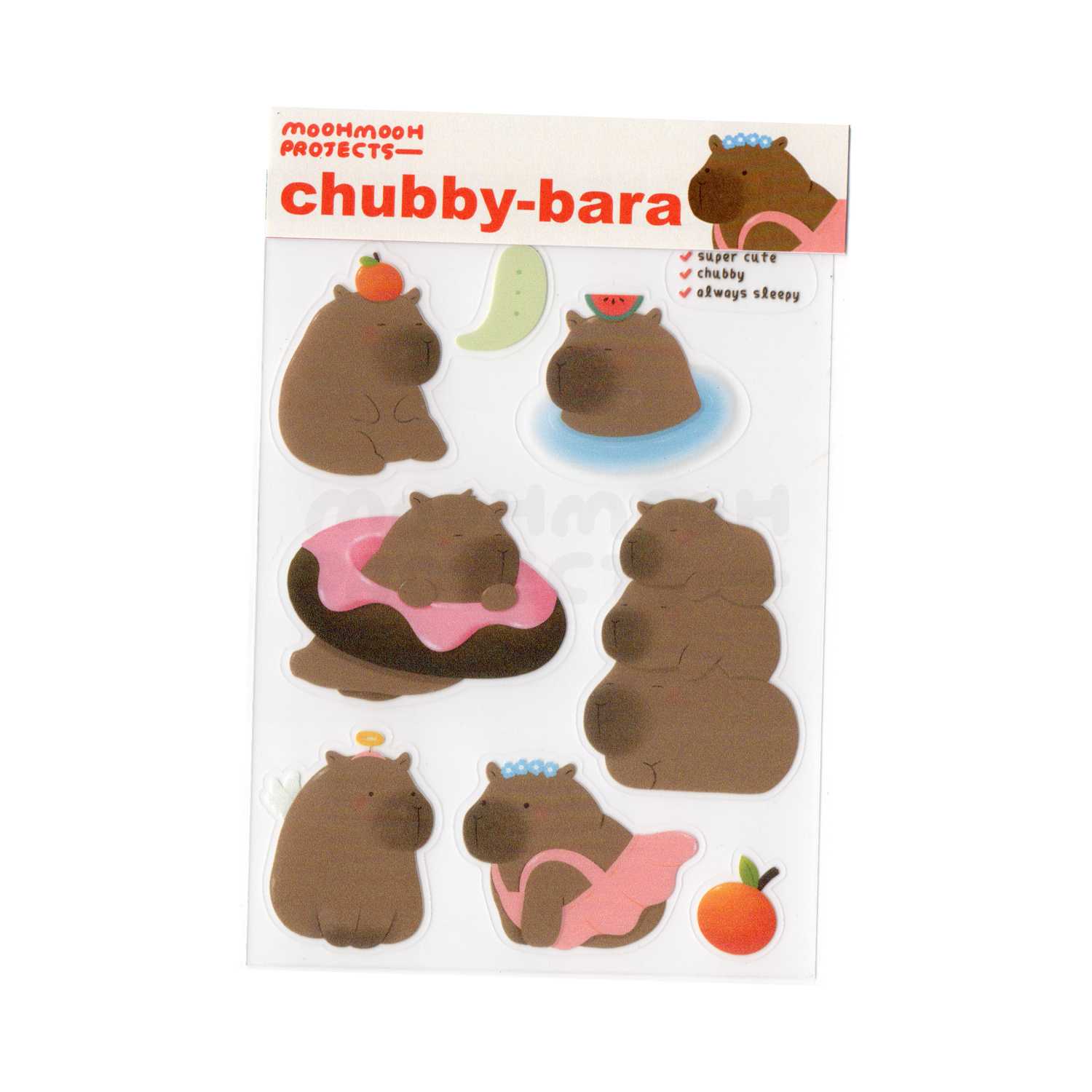 Sticker Sheet - ChubbyBara
