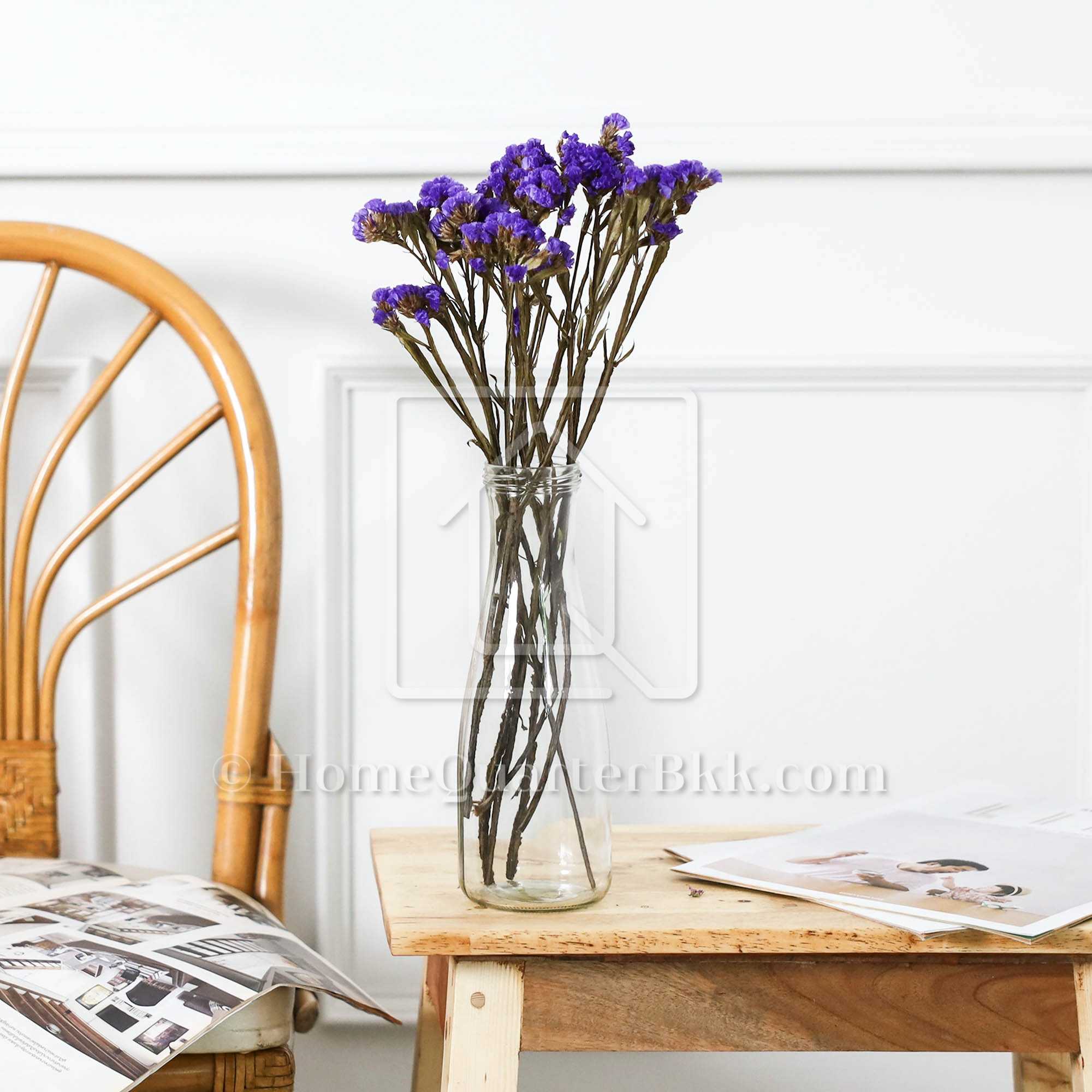 ดอกสตาติสอบแห้ง สีม่วงเข้ม | Dried Flower-Violet Statice