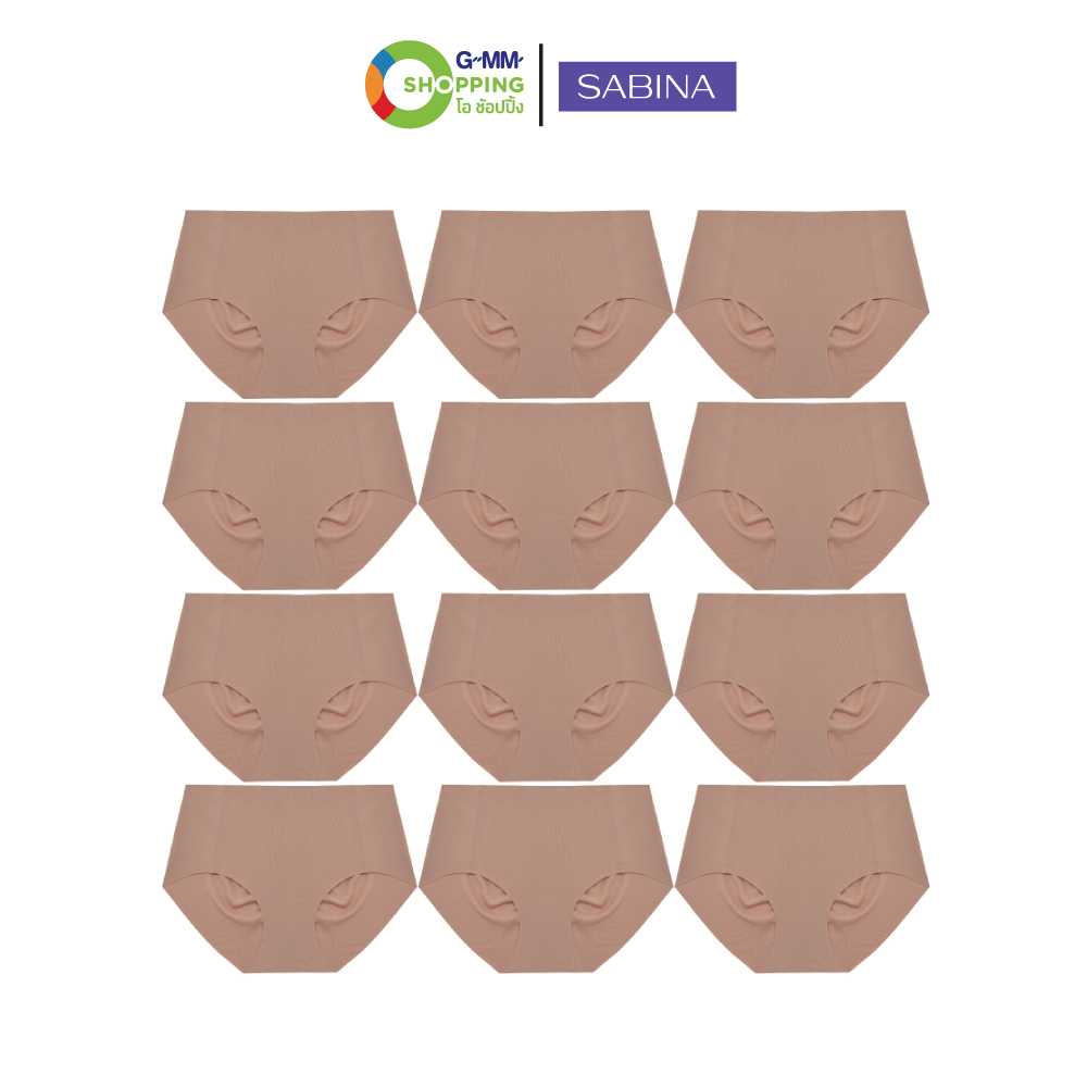[ส่งฟรี] SABINA ซาบีน่า ซอฟ สกิน แพนตี้ (Freecut) SUXK108 (เซต 12 ตัว) #201227