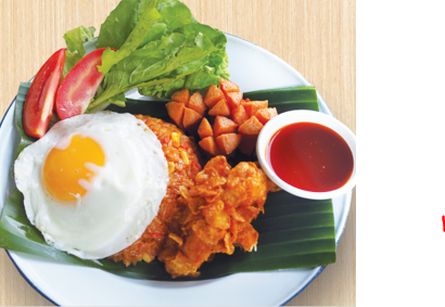 ข้าวผัดอเมริกันชิคเก้น
