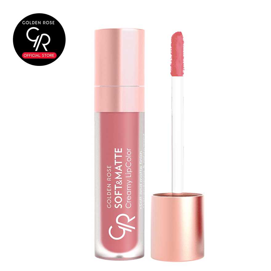 Golden Rose โกลเด้น โรส  ซอฟท์แอนด์แมท  Soft&Matte Lipcolor 5.5ml เบอร์ 108