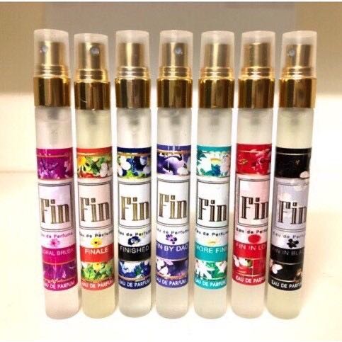 (ระบุสีที่หมายเหตุ/Note) รวมมิตรแบรนด์มาดามฟิน น้ำหอม 10 ml / 35 ml/ 60 ml / โลชั่นดอกไม้/ยินดี