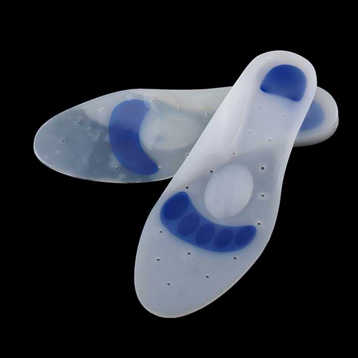FOOTCARE GA008 แผ่นรอง ซิลิโคน หนานุ่ม รองรับแรงกระเทก สำหรับเท้าแบน