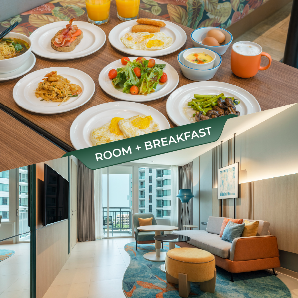 ไทยเที่ยวพัทยา ครั้งที่ 3 - Two Bedroom Suite Sea View Bay  Tower (Room + Breakfast)