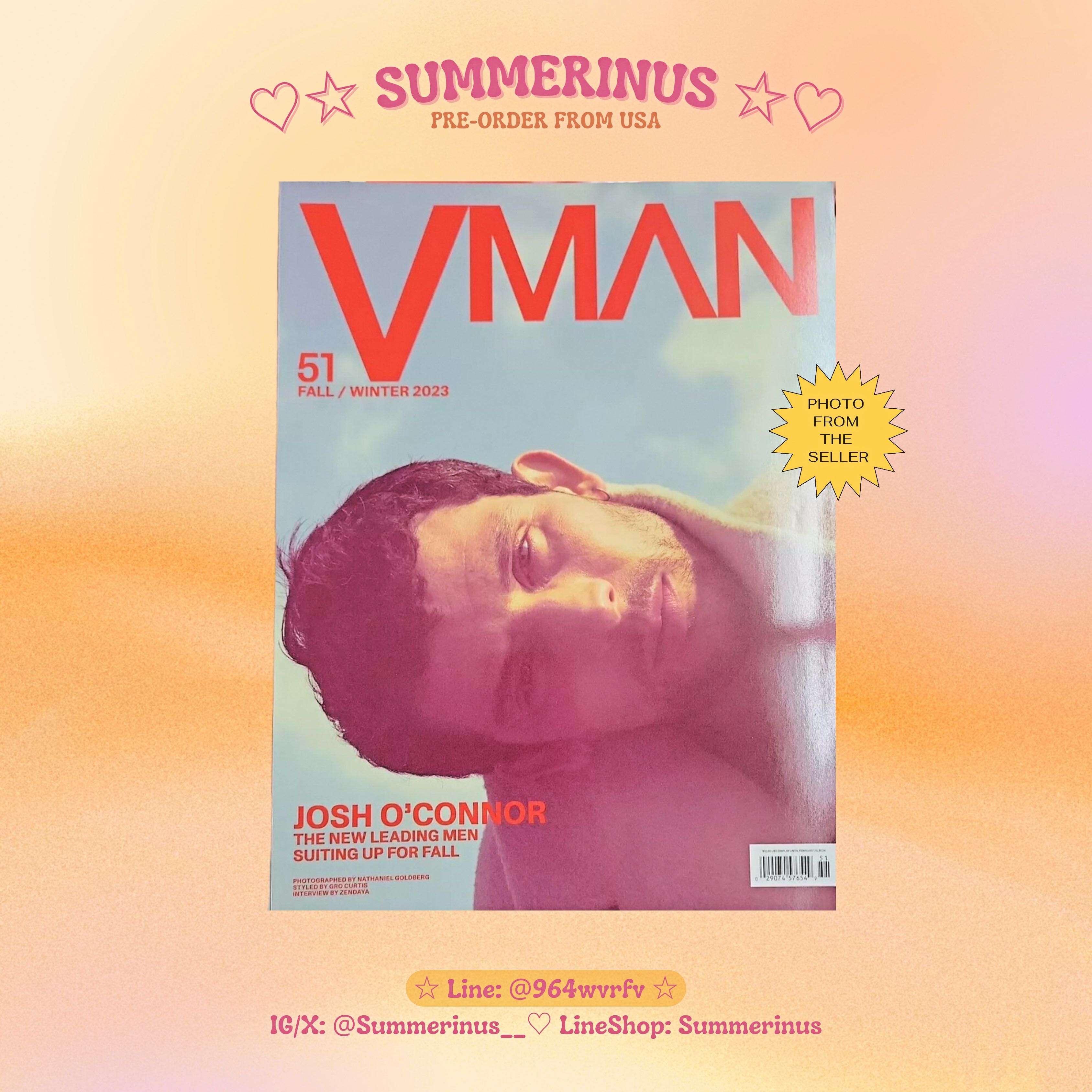 V MAN Magazine 🌞 Josh O’Connor 💌 2023