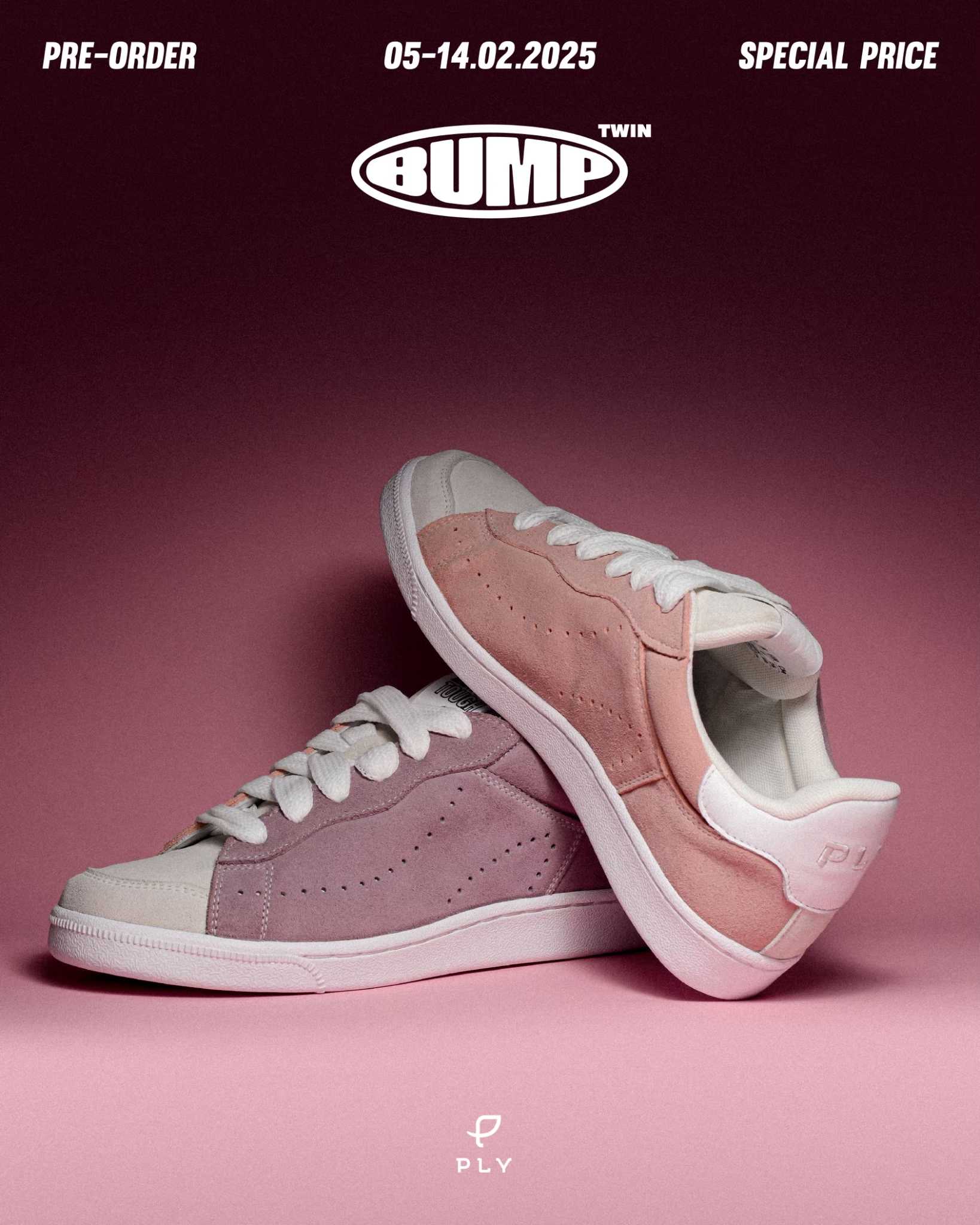 BUMP  TWIN ✨ ( VIOLET  - PINK )