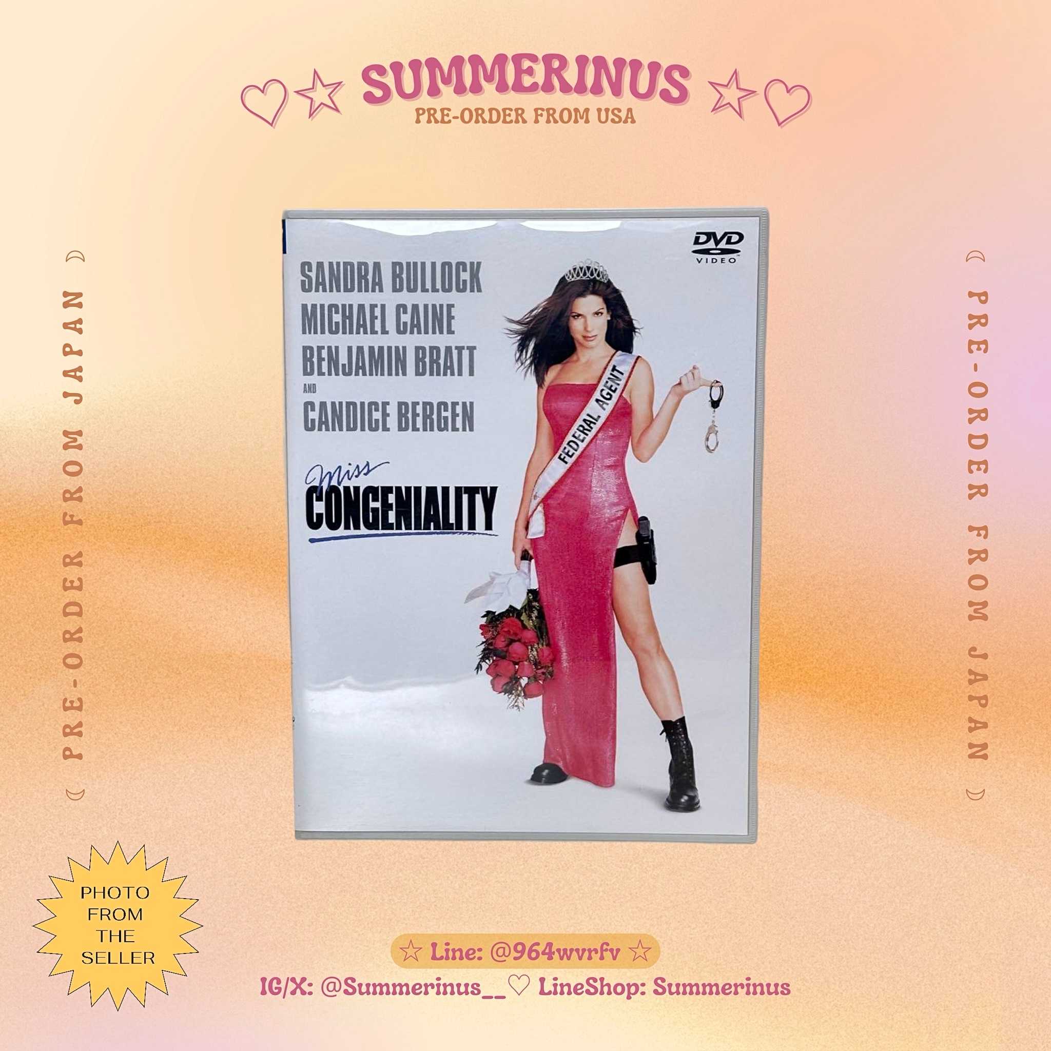 Miss Congeniality DVD (Japan) 🌞 Sandra Bullock