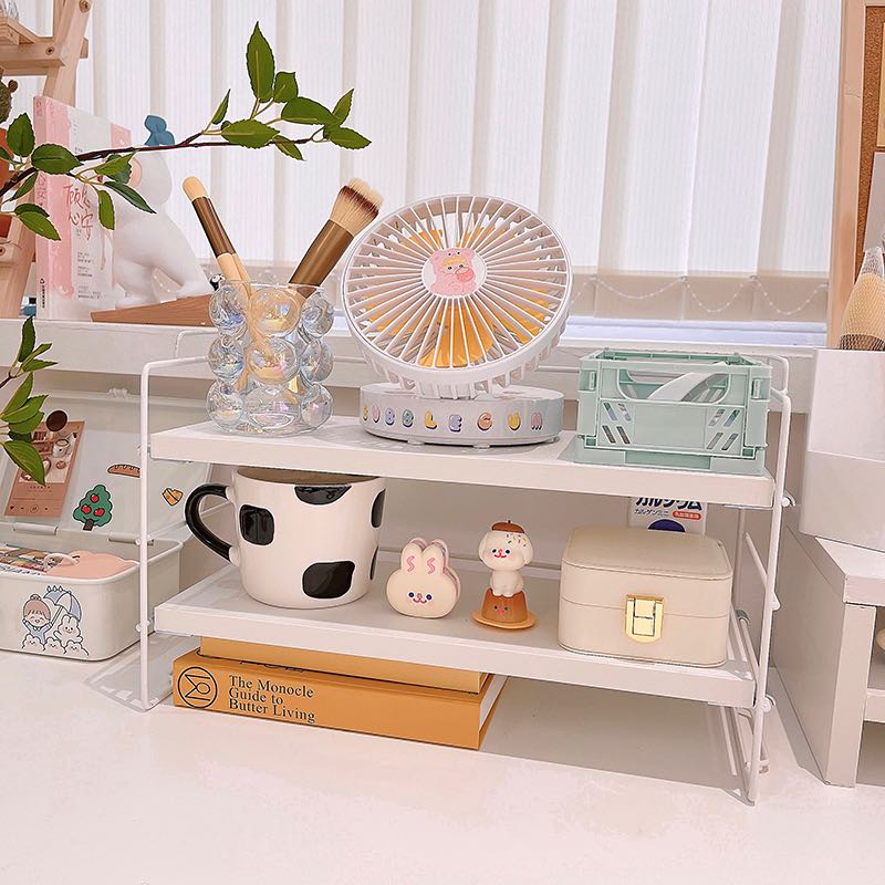 [ Pre-order ] ชั้นใส่ของ 2 ชั้น สไตล์มินิมอล