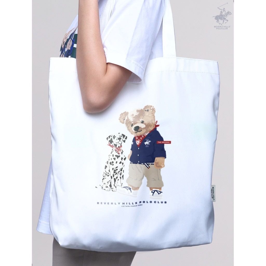 กระเป๋าผ้า Beverly Hills Polo Club Classic Bear