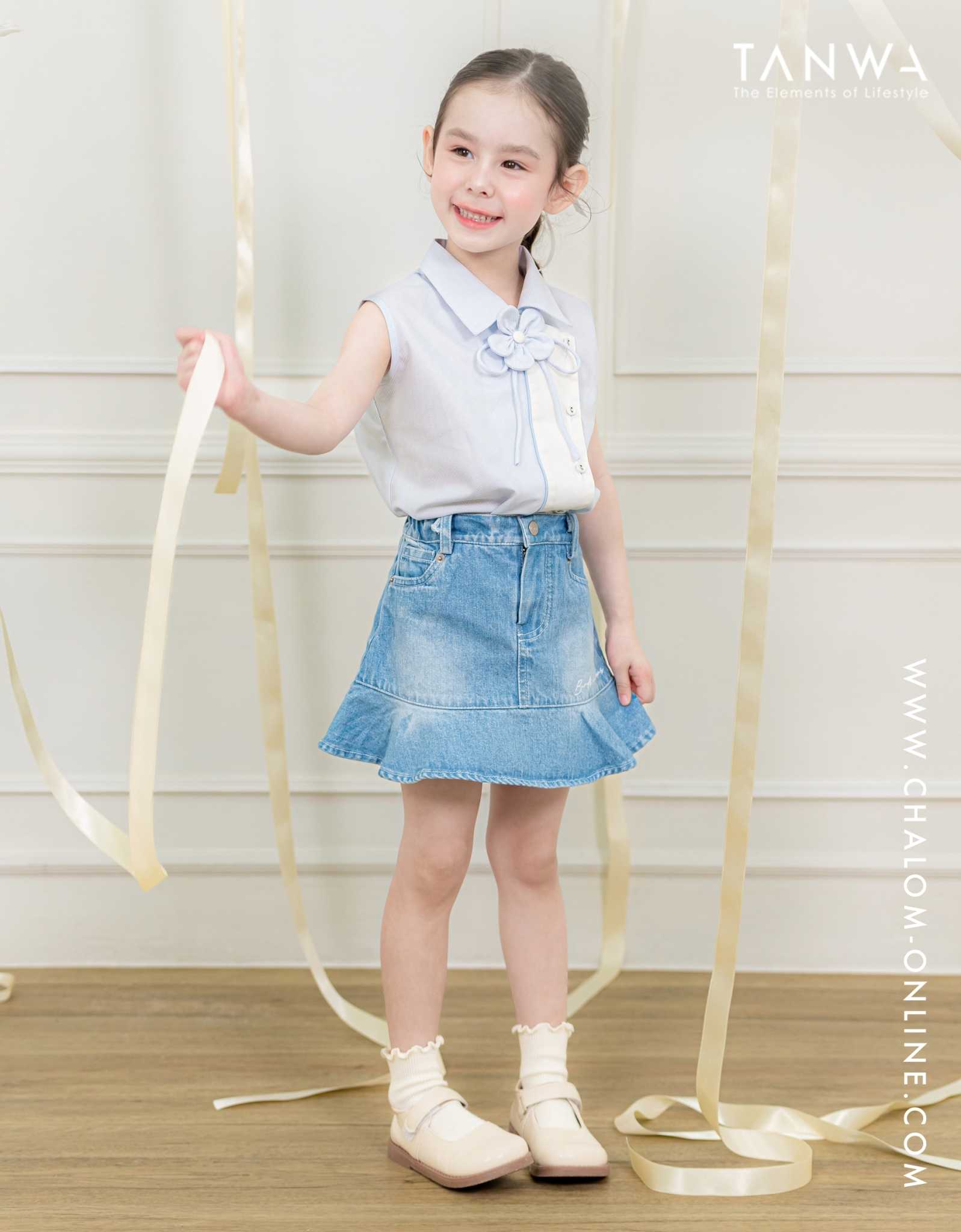 LS TP 698+699 BI  Set เสื้อ+กระโปรง