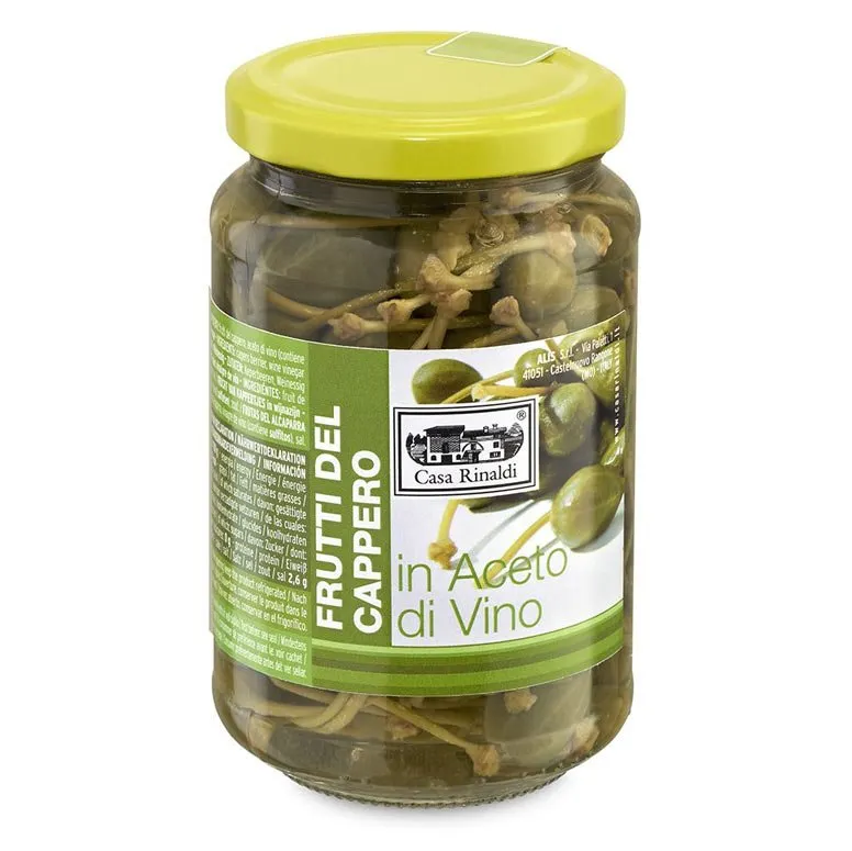 Caperberries In Vinegar Casa Rinaldi 370 gr