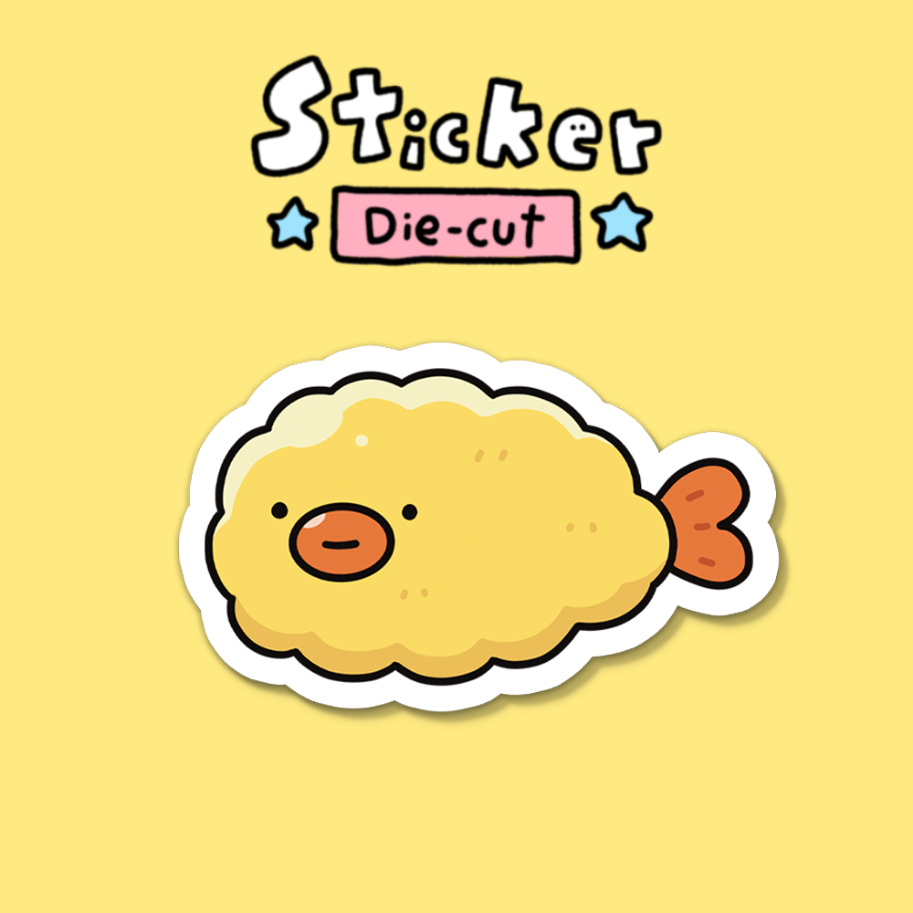 Sticker[กุ้งชุบแป้งทอด]
