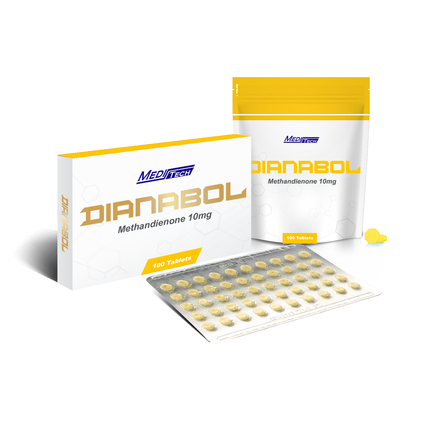 Dianabol Meditech 100 tablet 