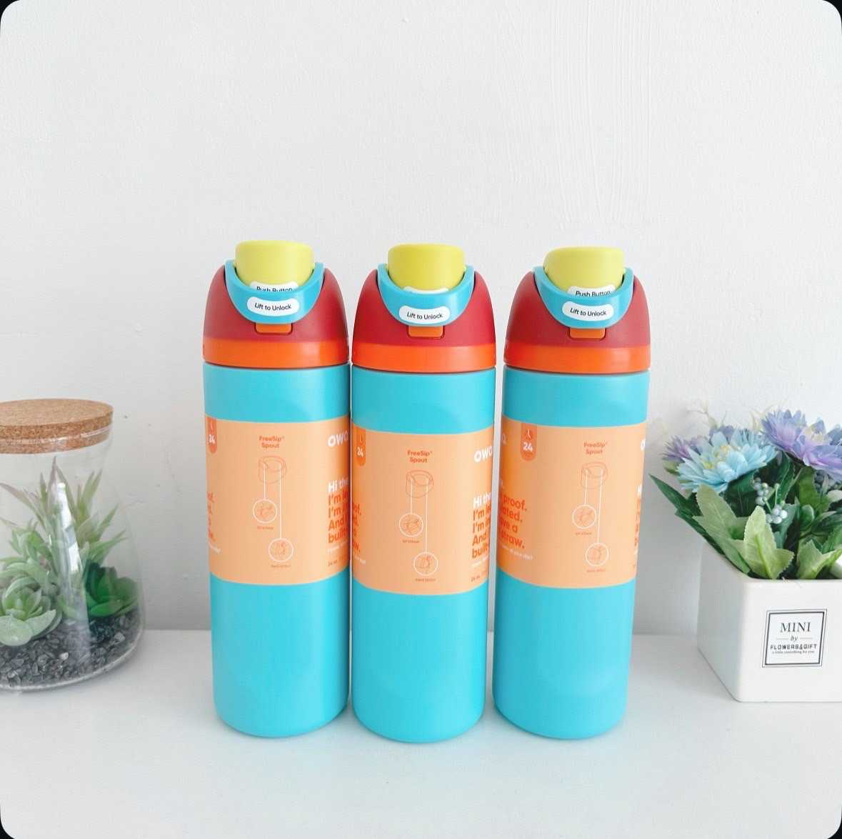 พร้อมส่ง  Owala FreeSip 24 oz ( Summer Sweetness )