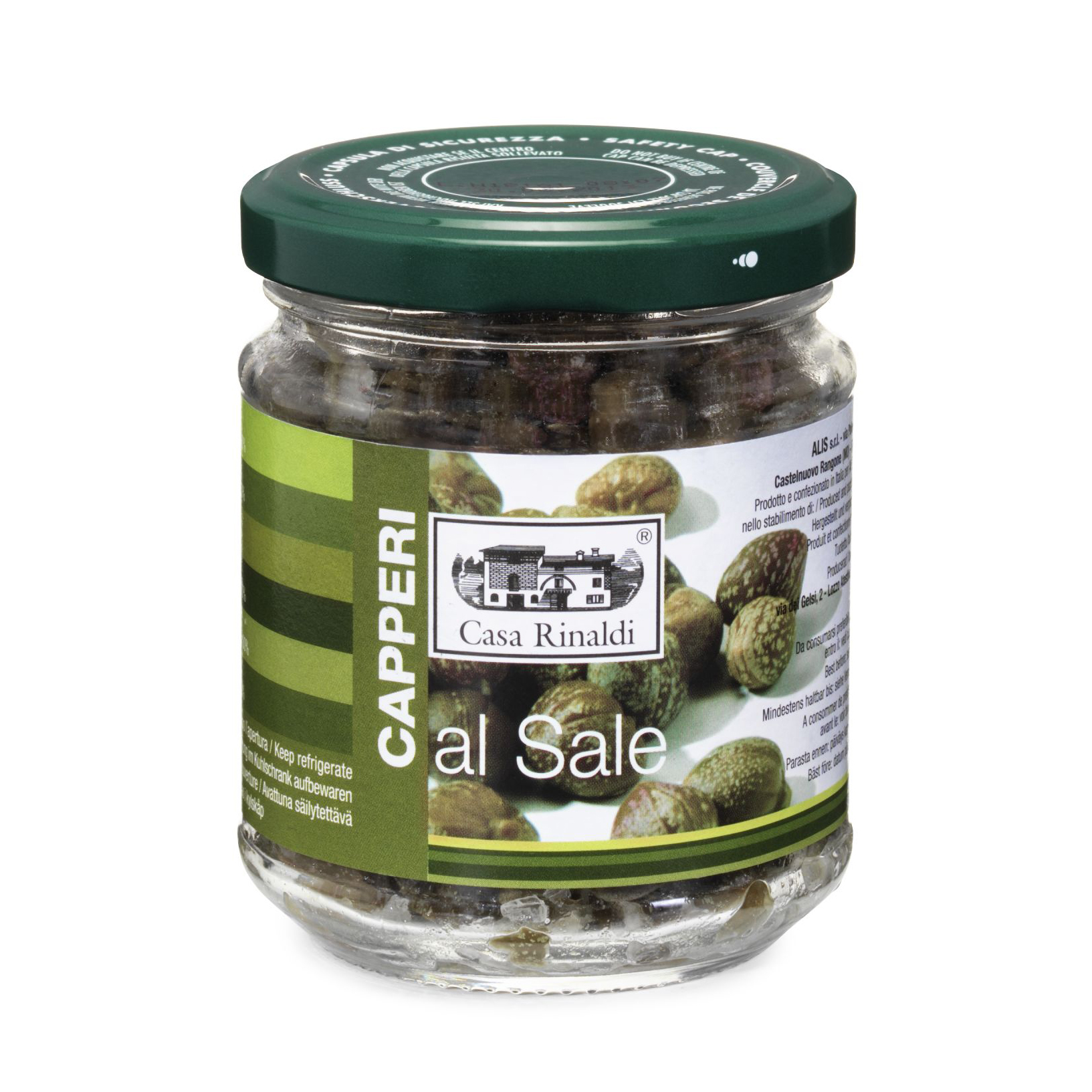 Capers In Salt Casa Rinaldi 130 gr