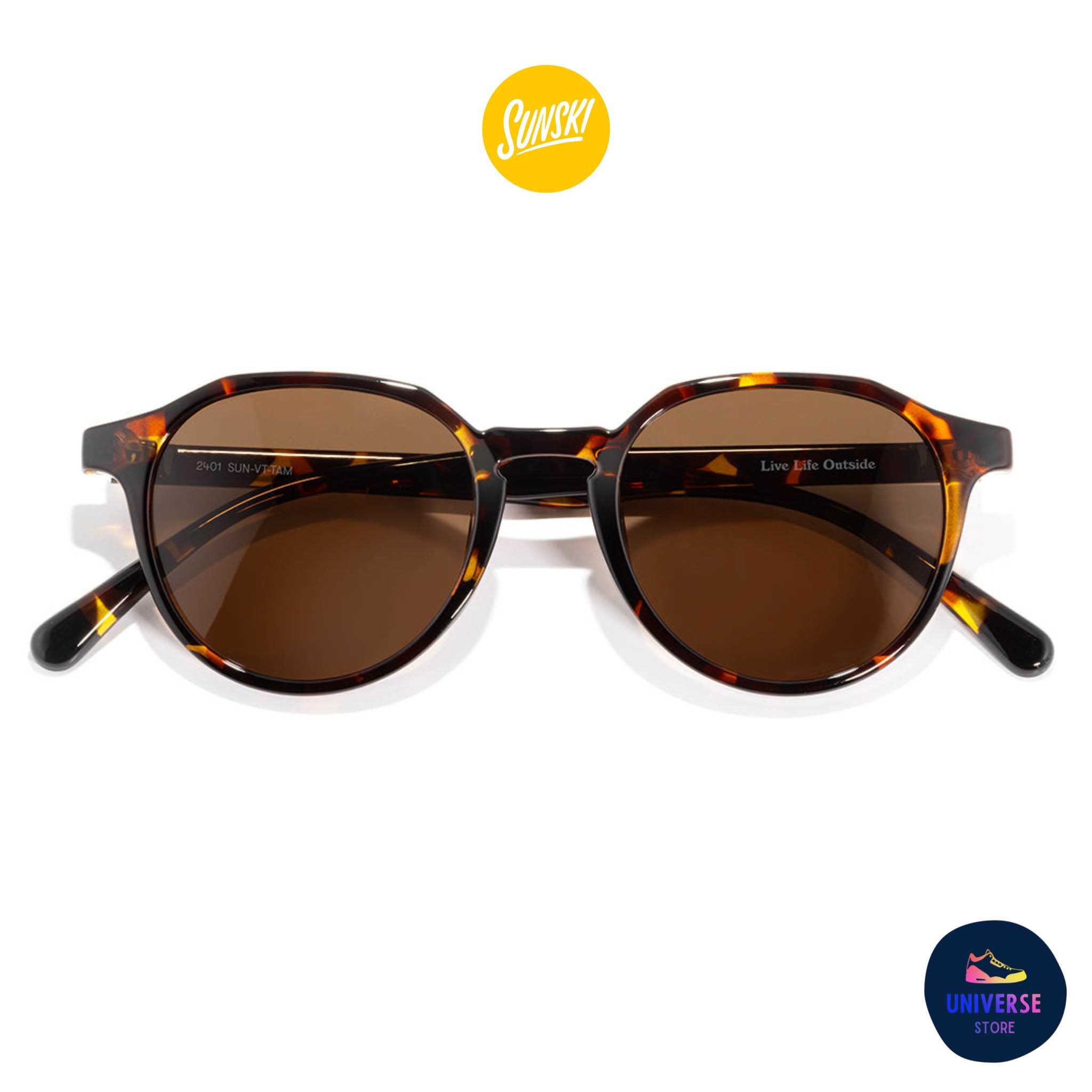 SUNSKI VALLARTA - TORTOISE AMBER แว่นกันแดดรักษ์โลก