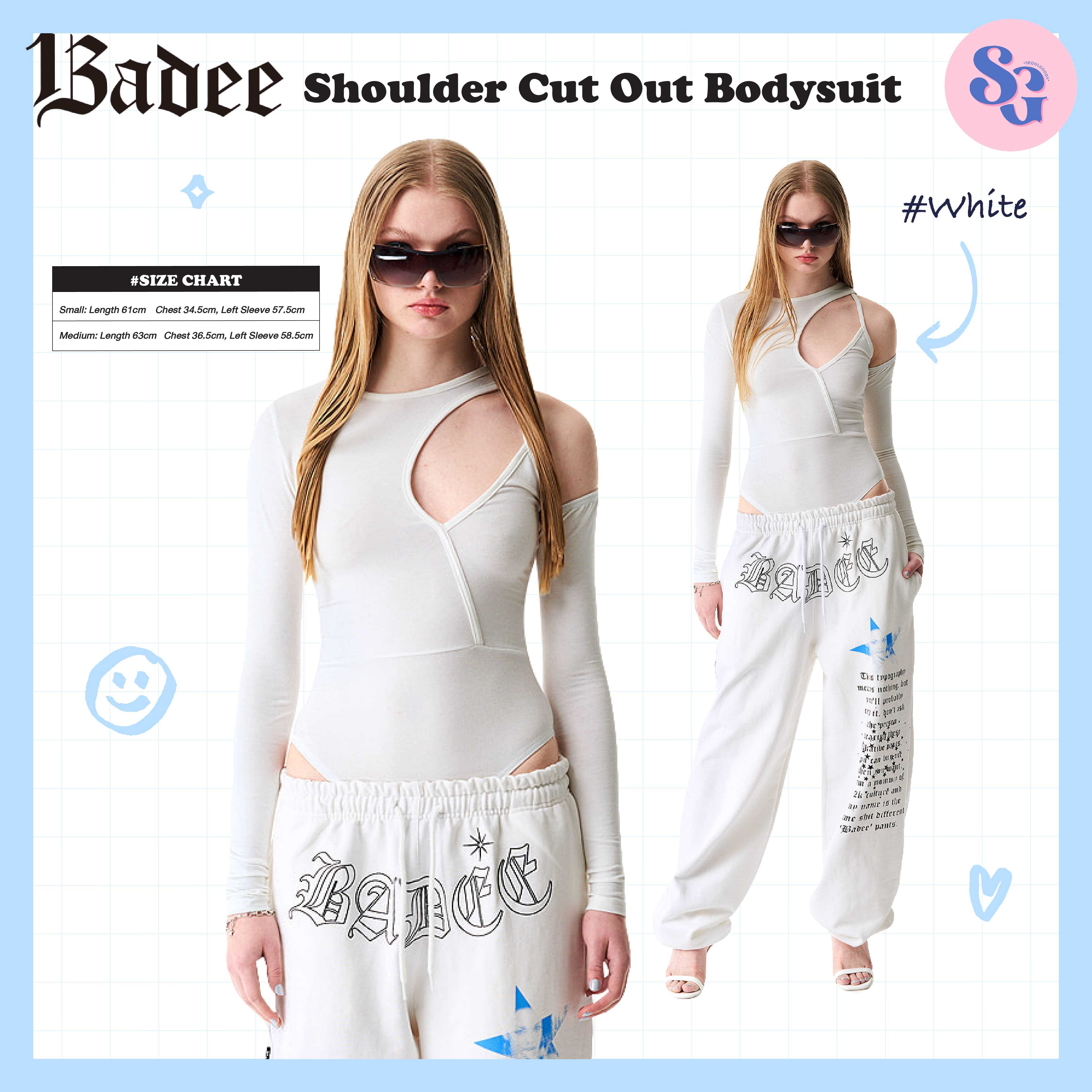 BADEE - Shoulder Cut Out Bodysuit