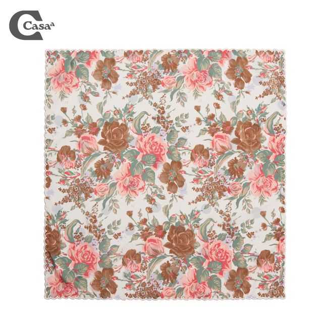 POLKADOT DOUBLE SIDED SCARF (OFF WHITE) NO.13