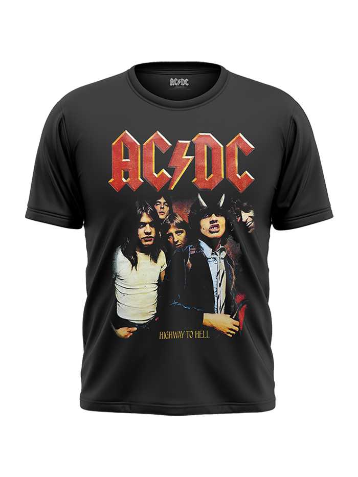 AC DC MEN’S TEE : HIGHWAY TO H𝗘LL
