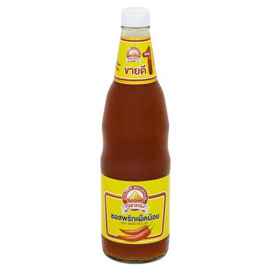 เครื่องปรุง - ภูเขาทอง ซอสพริกเผ็ดน้อย 680 กรัม (ขวดละ)