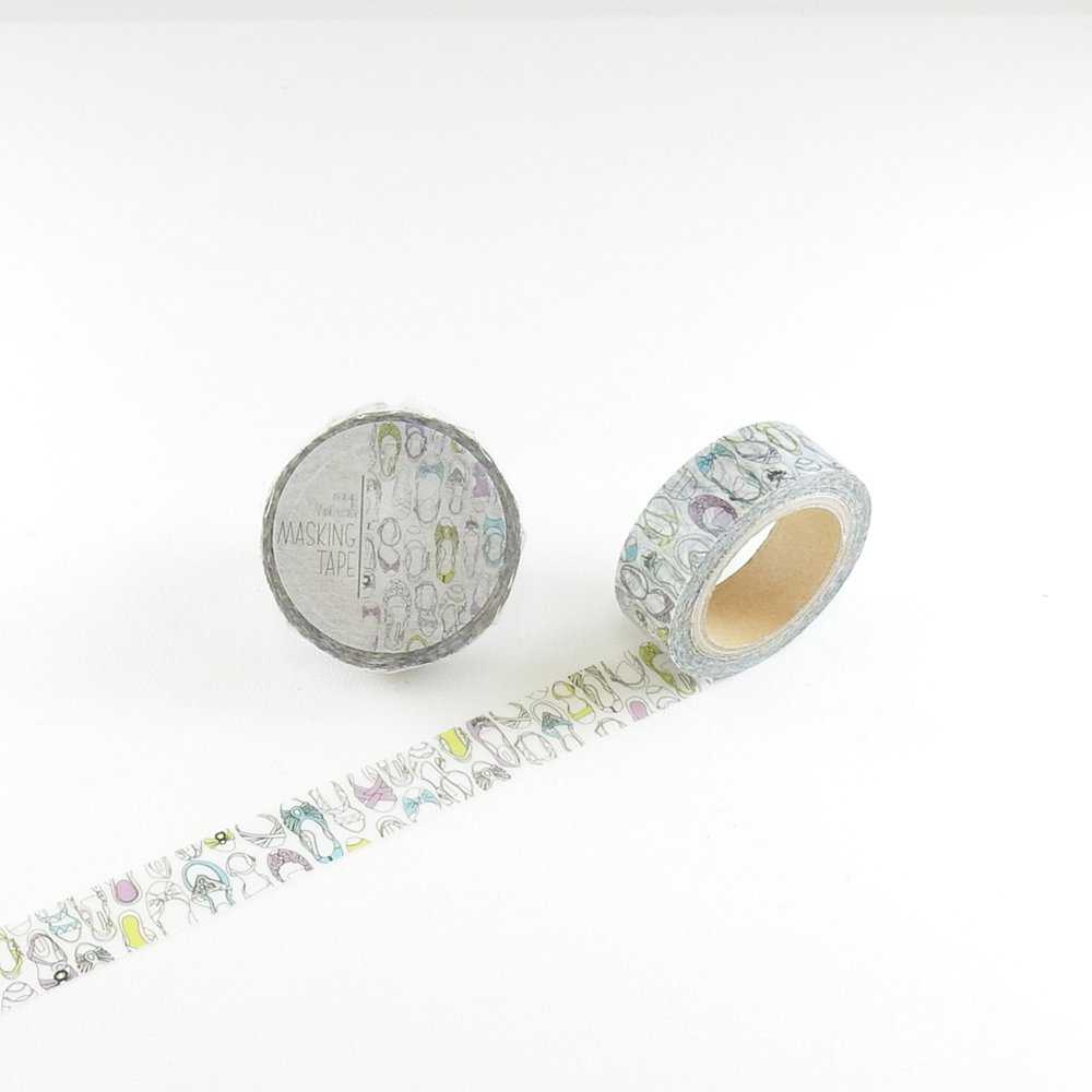 เทปตกแต่ง MiriKulo:rer - masking Tape / SANDAL