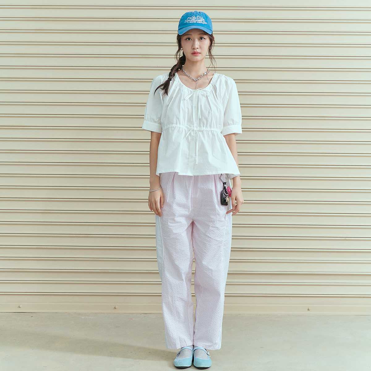 WENDY - ribbon top