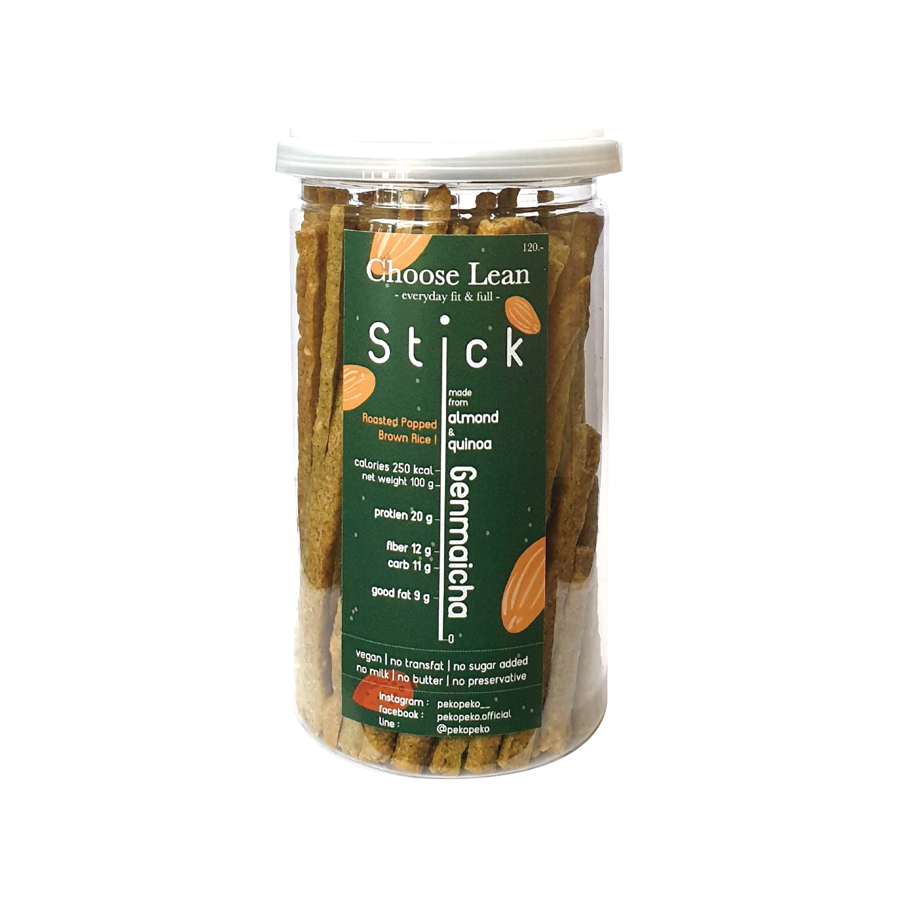 Protein Stick Genmaicha (เจ วีแกน)