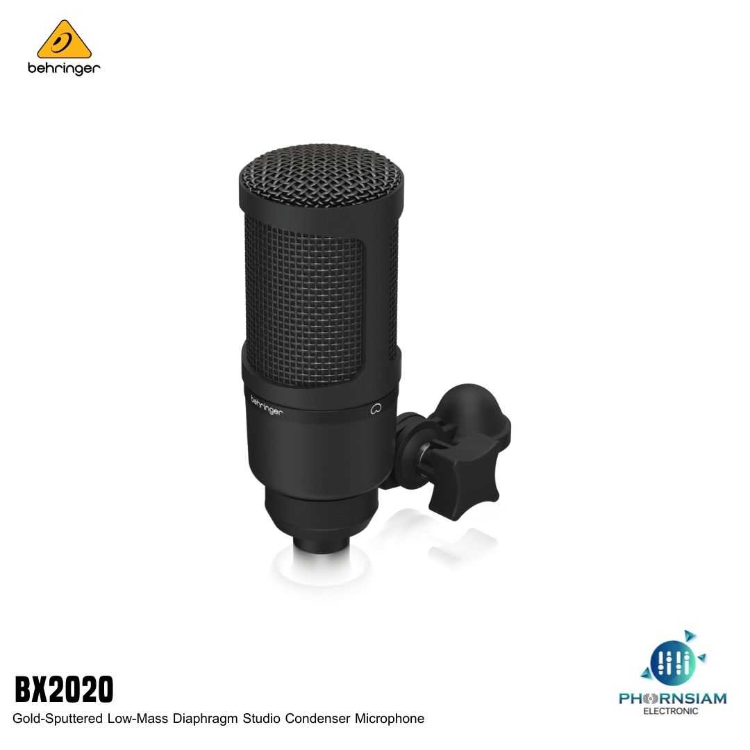 ไมโครโฟน Behringer BX2020 Large-diaphragm Condenser Microphone