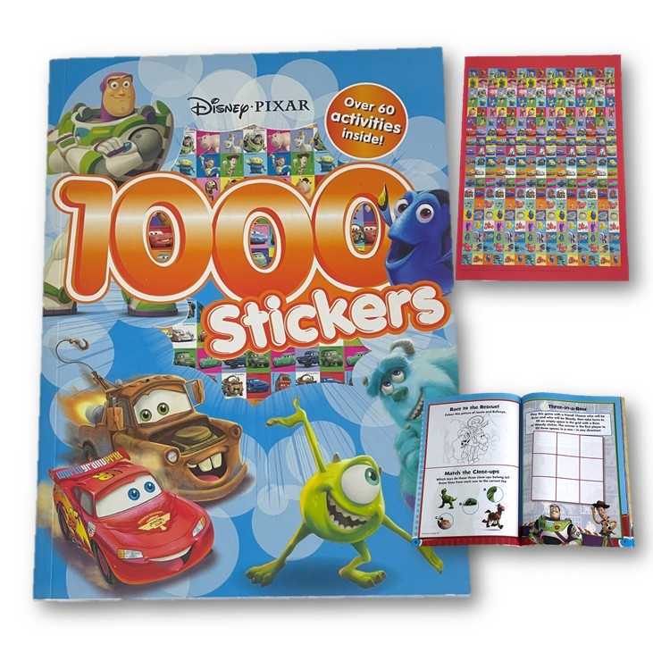 S40_DISNEY PIXAR 1000 STICKER BOOK