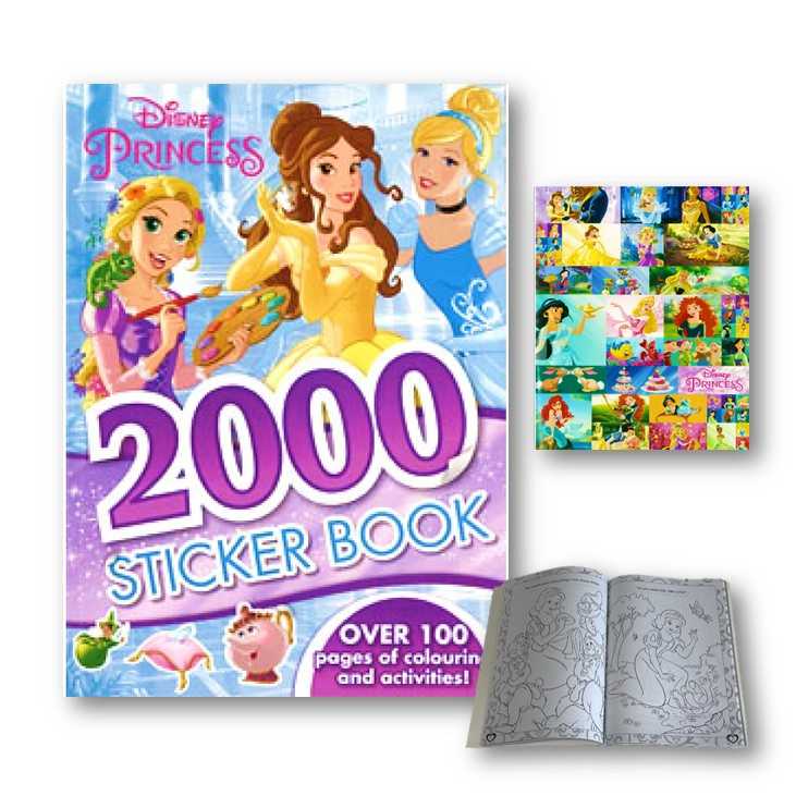 S40_DISNEY PRINCESS 2000 STICKERS
