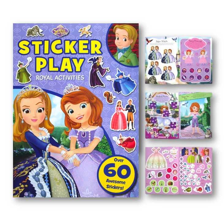 S40_Disney Junior Sofia the First: Sticker Play Royal Activities