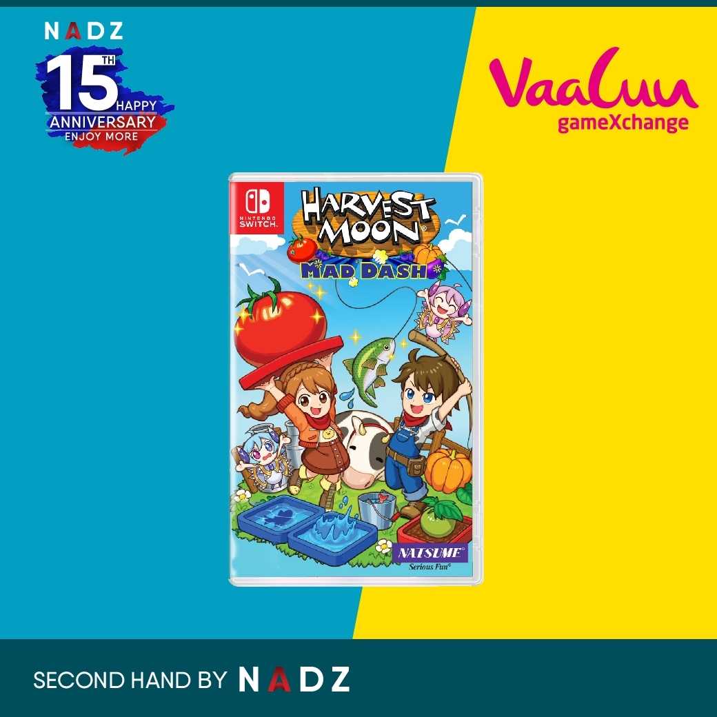 (USED) SWITCH-G: HARVEST MOON: MAD DASH (R1)(EN)