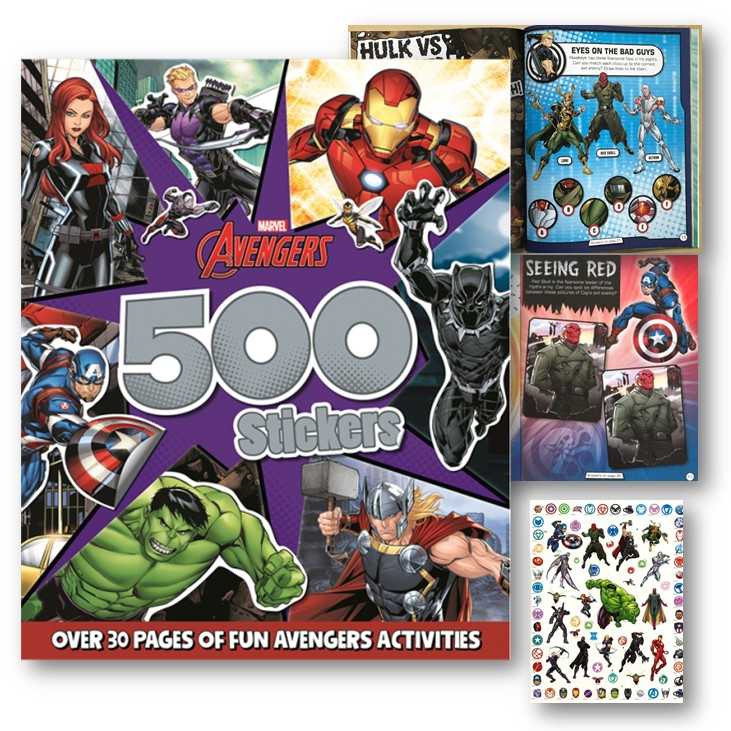 S40_Marvel Avengers: 500 Stickers