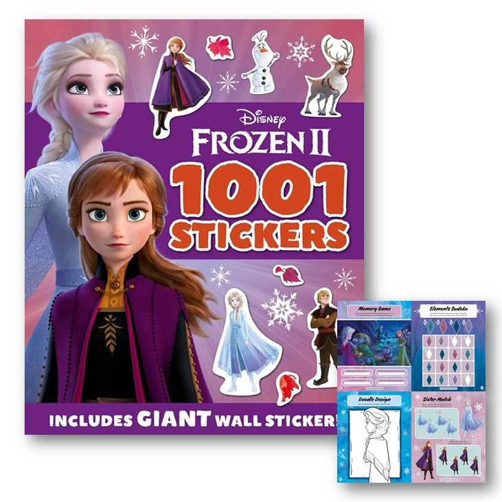 S40_Disney Frozen 2 1001 Stickers (1001 Stickers Disney)
