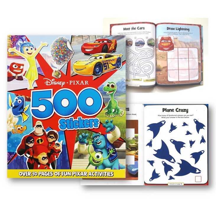 S40_Disney Pixar - Mixed: 500 Stickers
