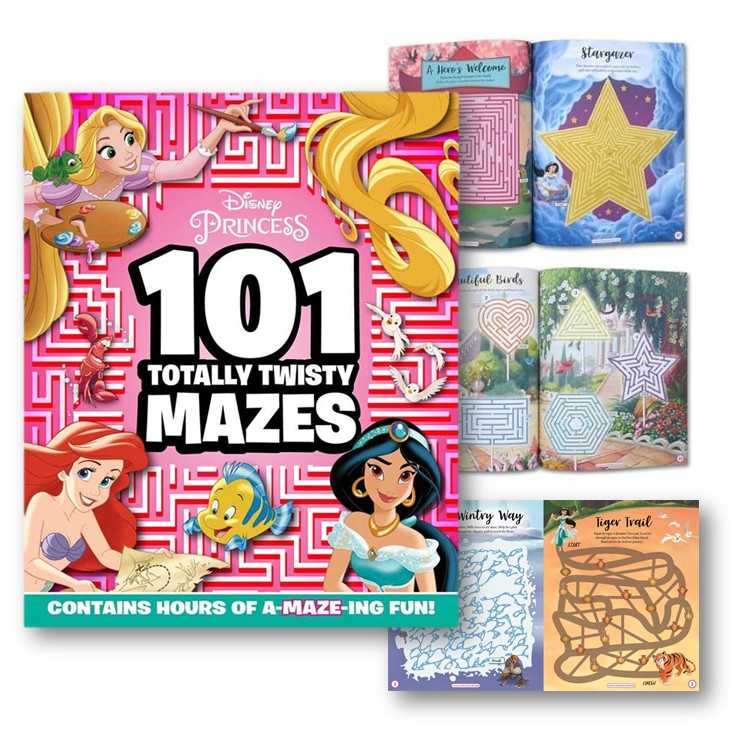 S40_Disney Princess: 101 Totally Twisty Mazes