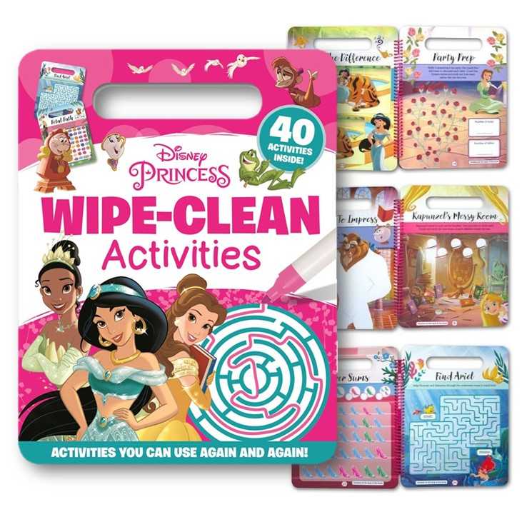 S40_Disney Princess: Wipe-Clean Activities