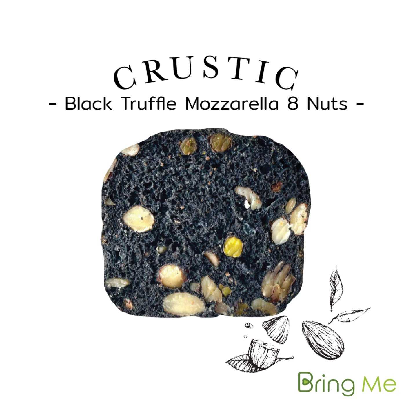 Peko Peko Crustic Black Truffle Mozzarella & Nuts