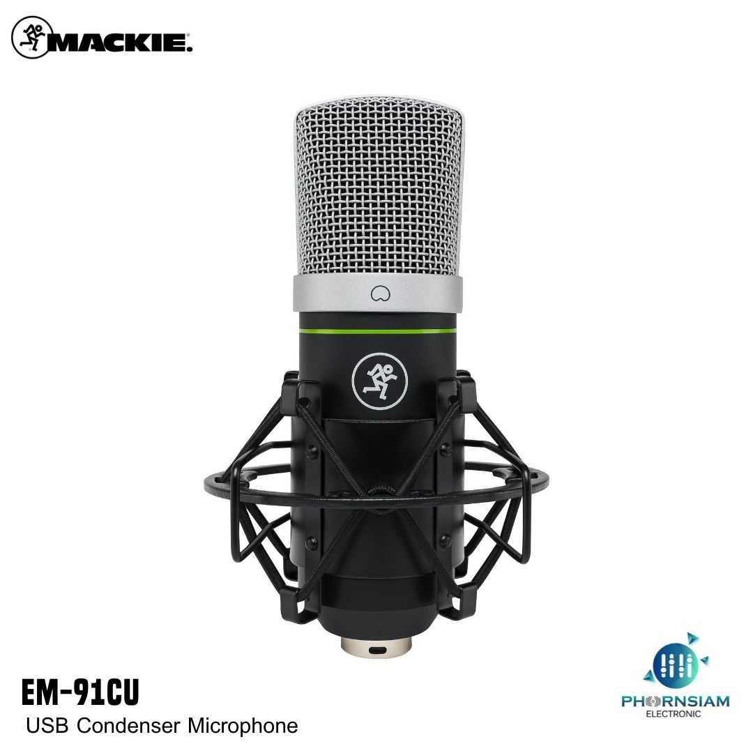 ไมโครโฟน MACKIE EM-91CU  ไมค์Condenser USB