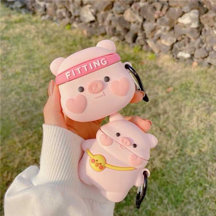 ♥ เคส Airpods : น้องหมู Fitting , หมูสะพานกระเป๋าเป็ด (มีเฉพาะรุ่น 1,2 เท่านั้นค่ะ)