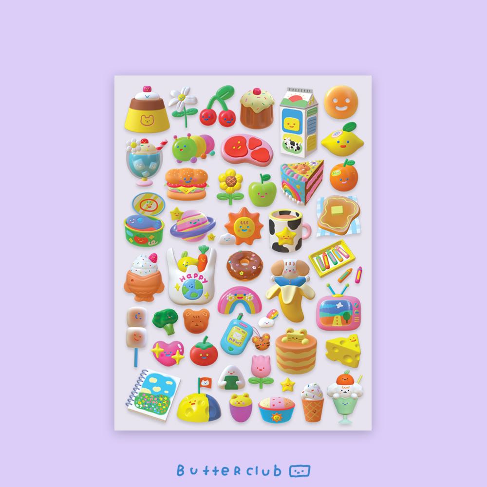 3D sticker