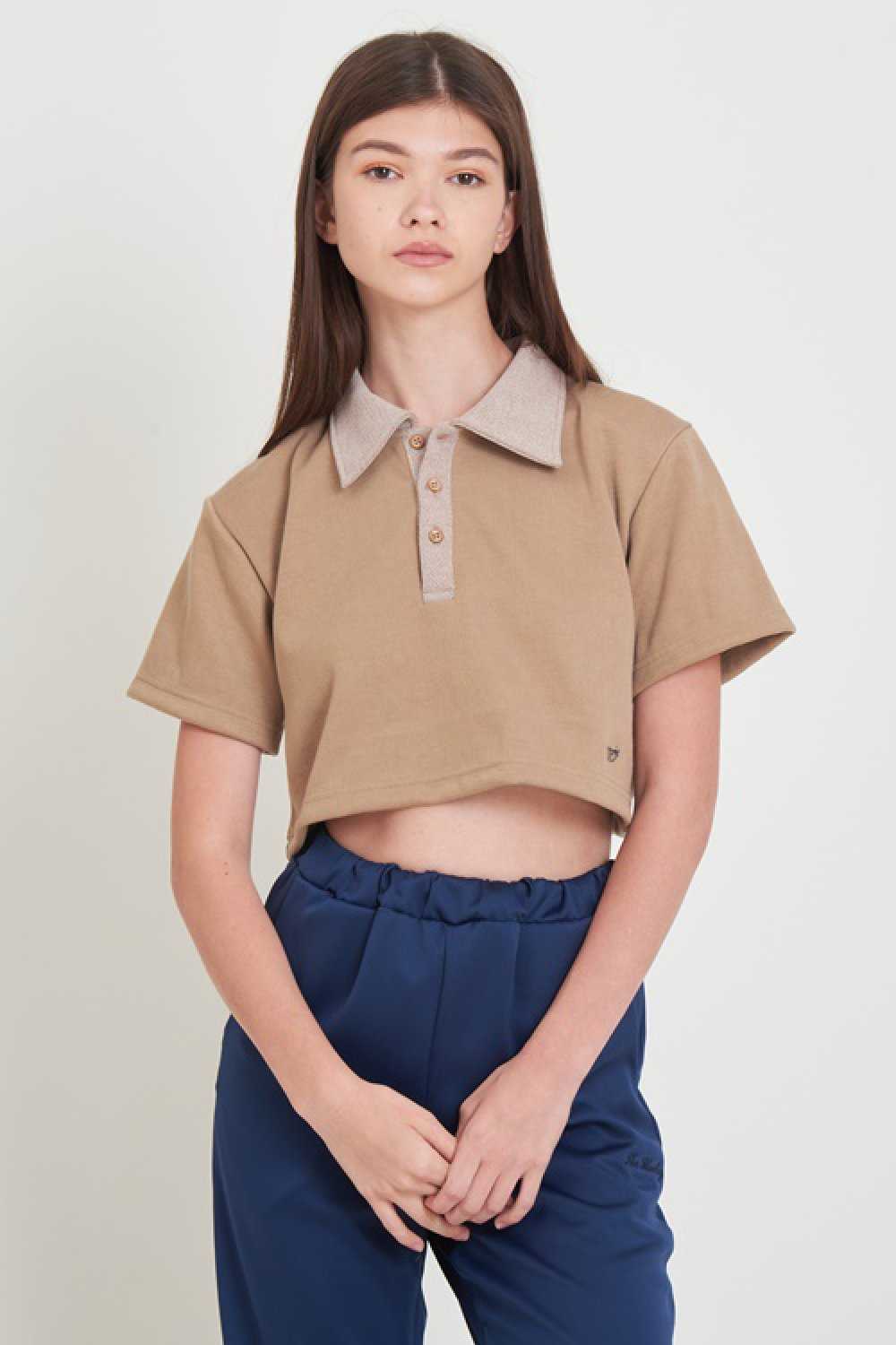 Twist Knit Top - Biscotti