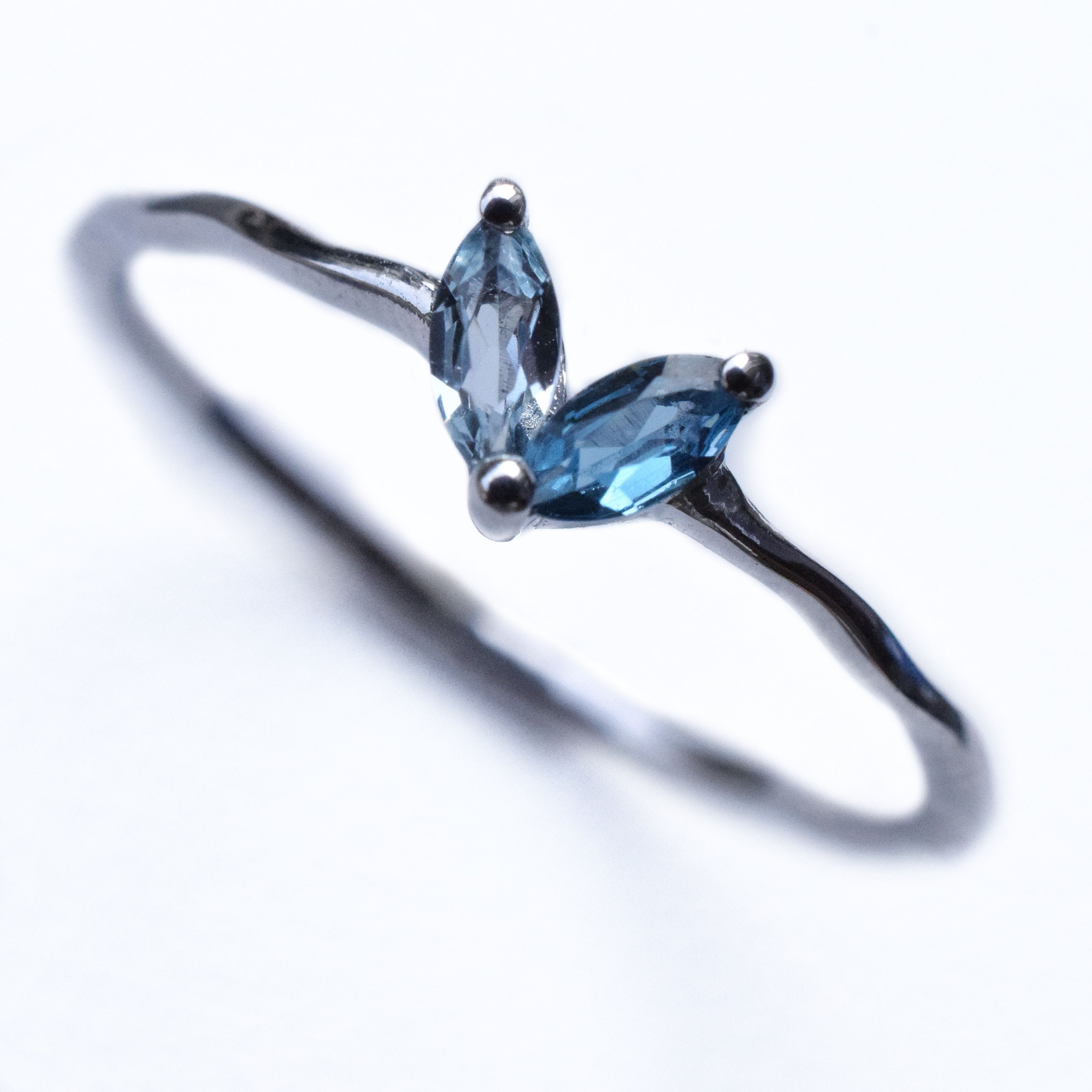 แหวนพลอยหัวใจ R435  #minimminiheart #minimsignature