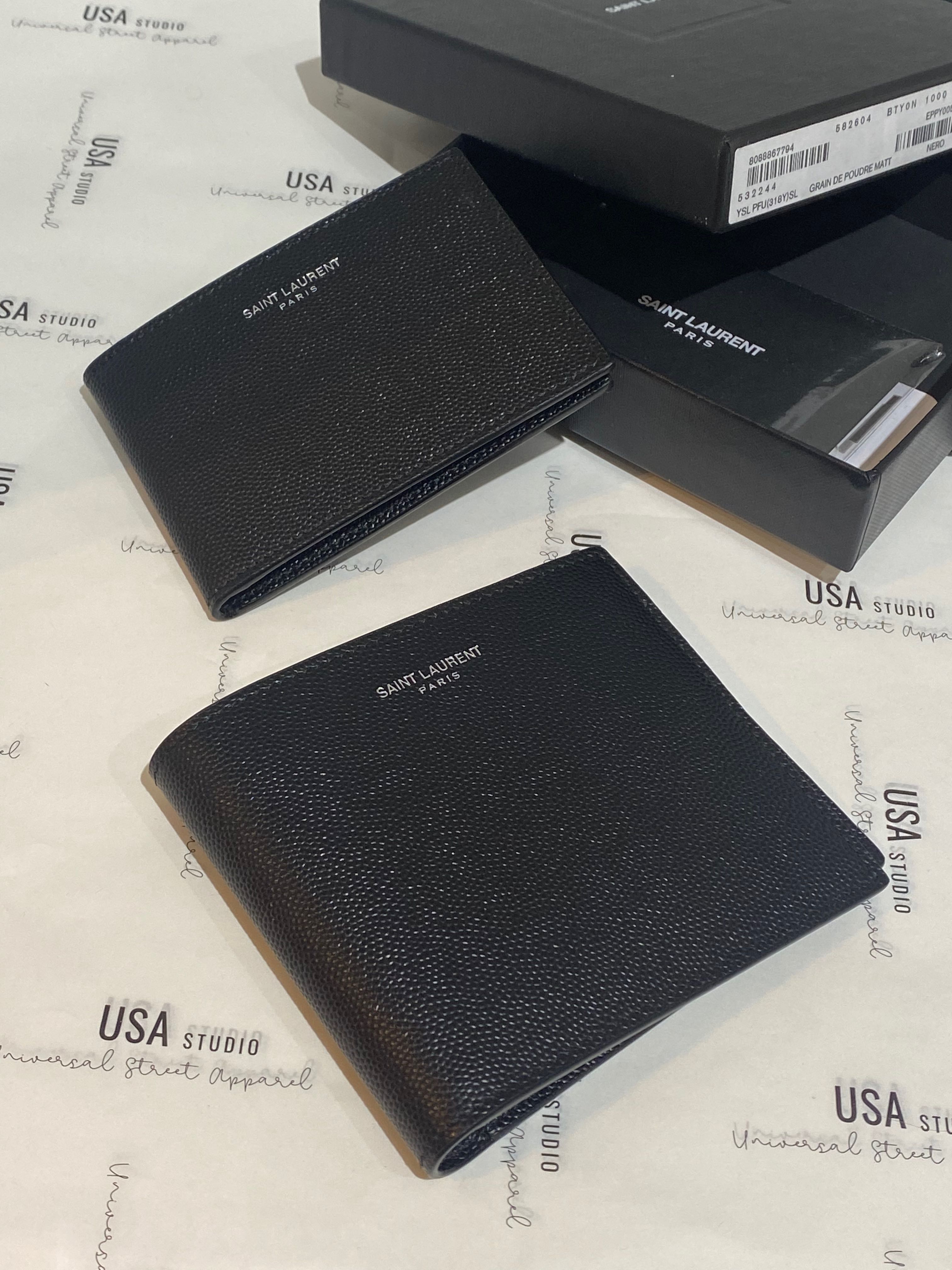 Saint Laurent wallet + cardholder (set)