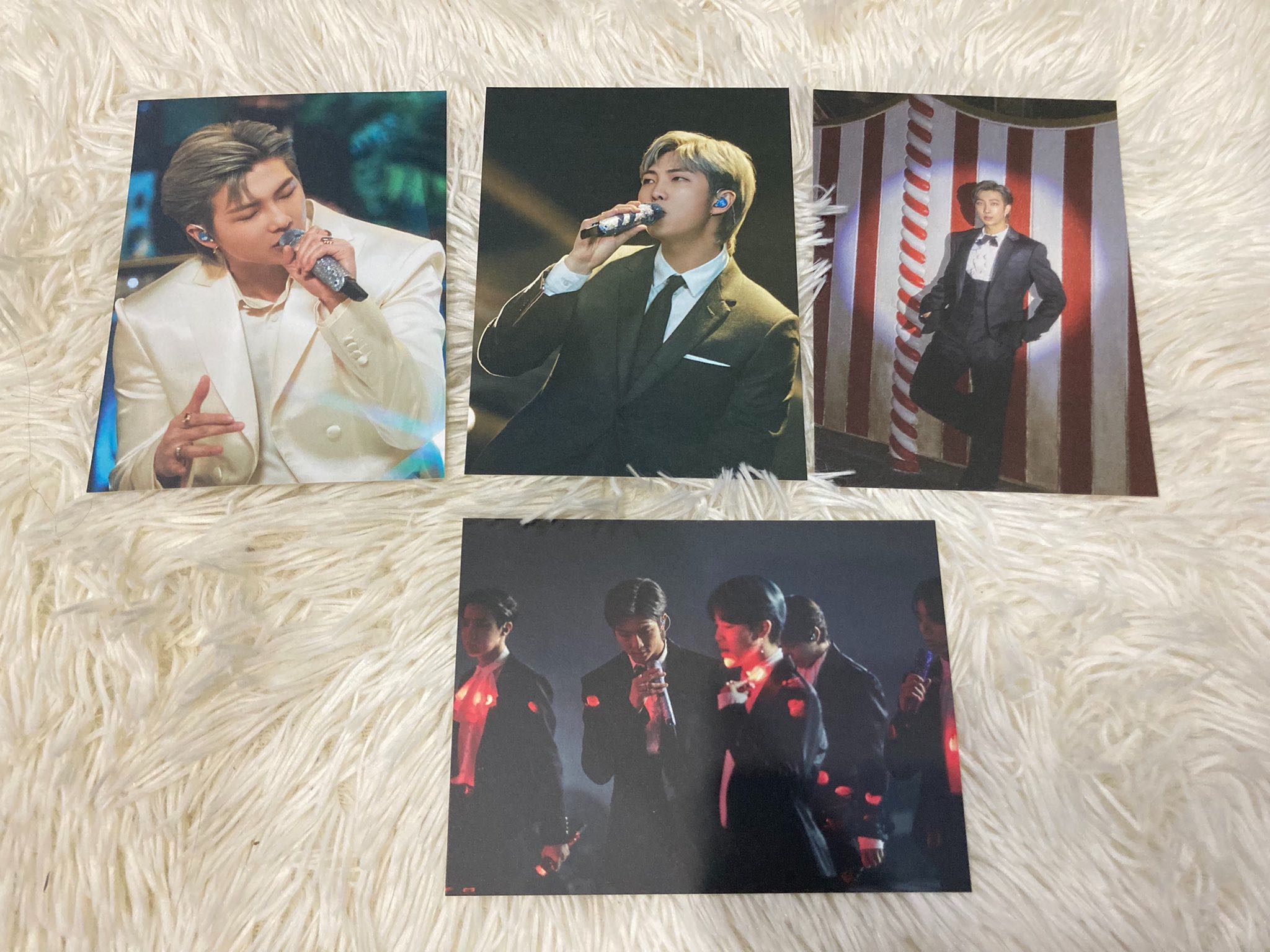 ✨#BTS The Fact Photobook Special Edition [Photocard RM/JIN]  1 member = 4EA