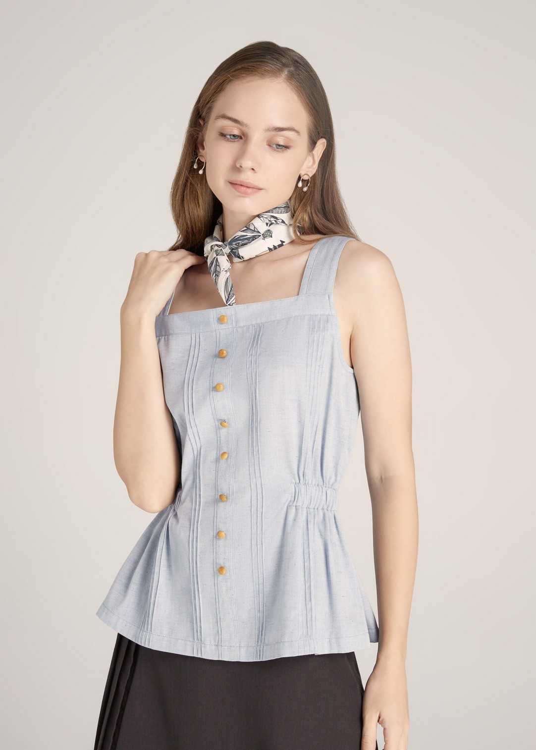 Rayon Sleeveless Blouse