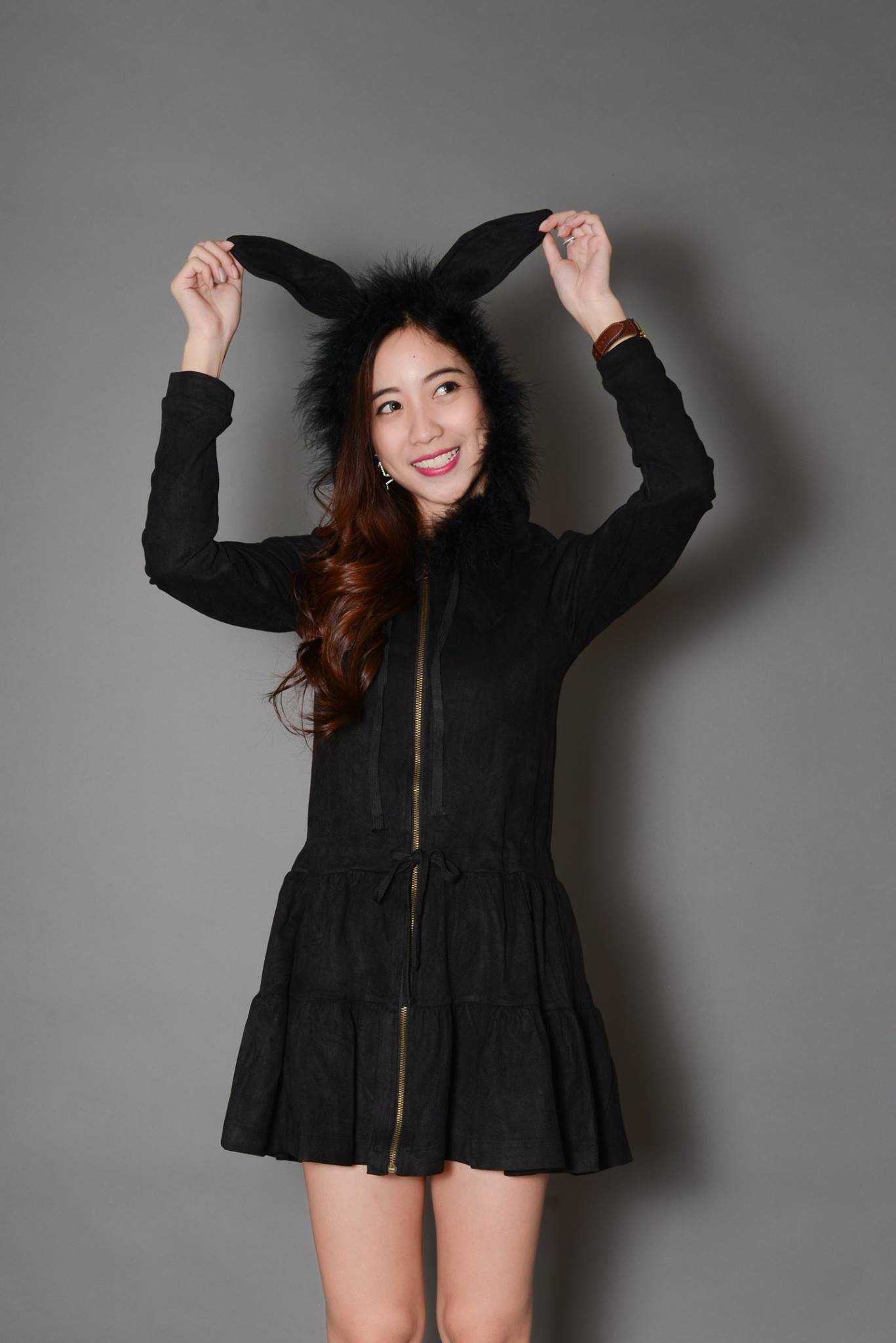 KozySnow D07 ชุดเดรส ชุดเดรสผ้ากำมะหยี่ ชุดเดรสกันหนาว