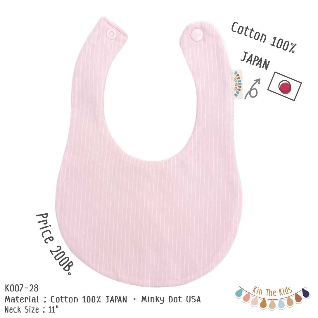 K007-28 Stripe Pink - Japan Cotton