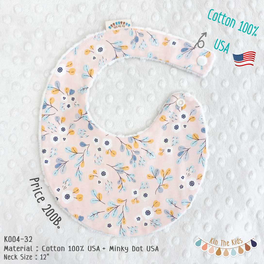 K004-34 Flower Pink - USA Cotton
