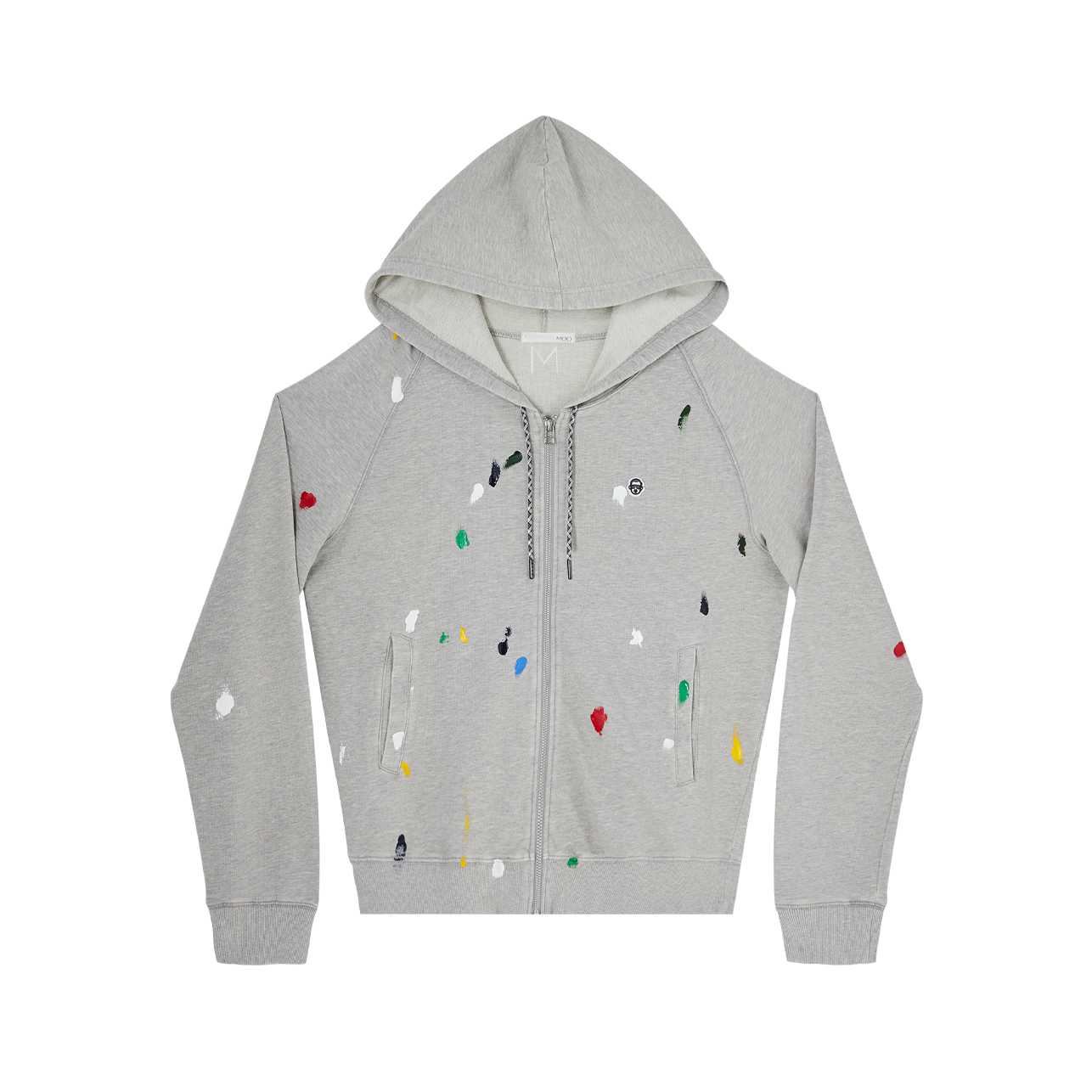 [MOO 10/21] Multi-color Paint Hoodie